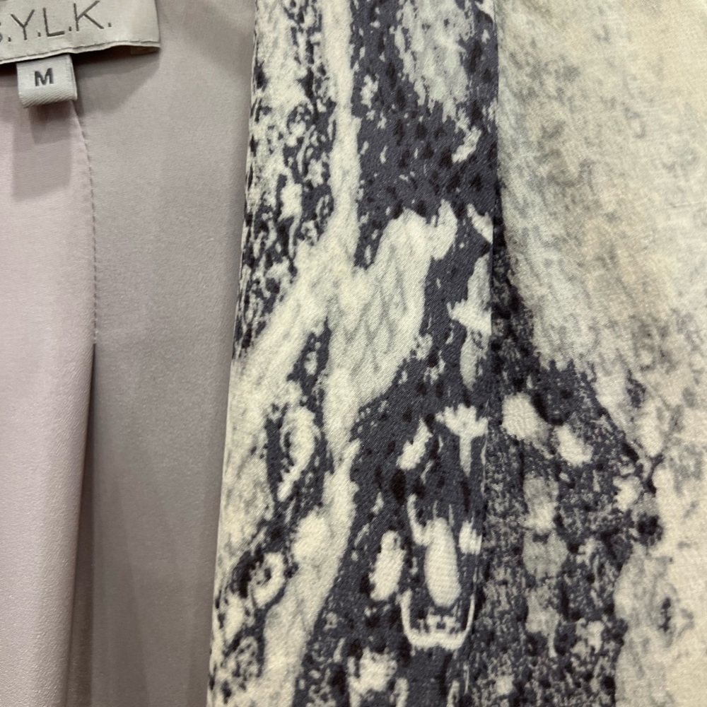 Sylk Python, Print Blazer - image 3